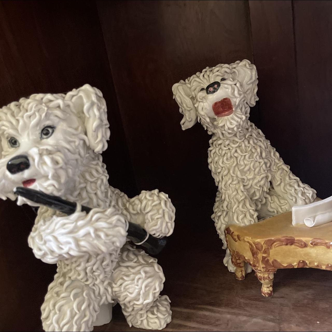 VINTAGE 1950s SPAGETTI POODLES collectibles set of 3... Depop