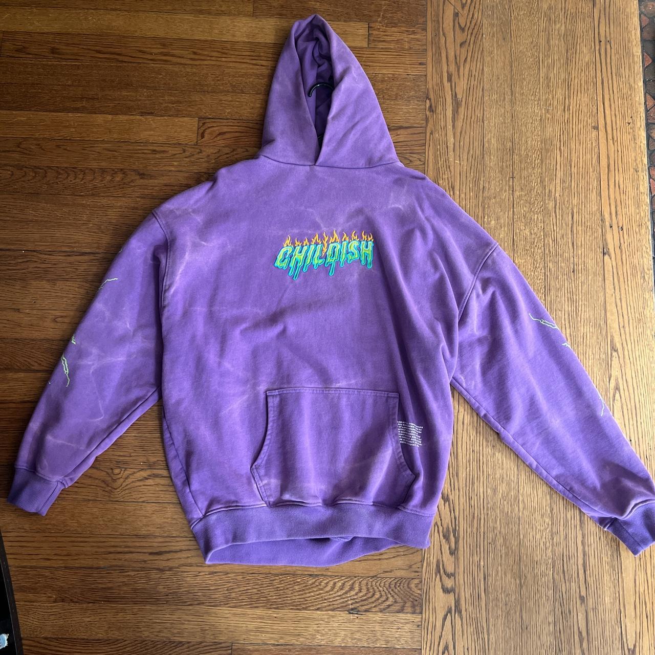 Limited edition childish purple hoodie from the TGF... - Depop