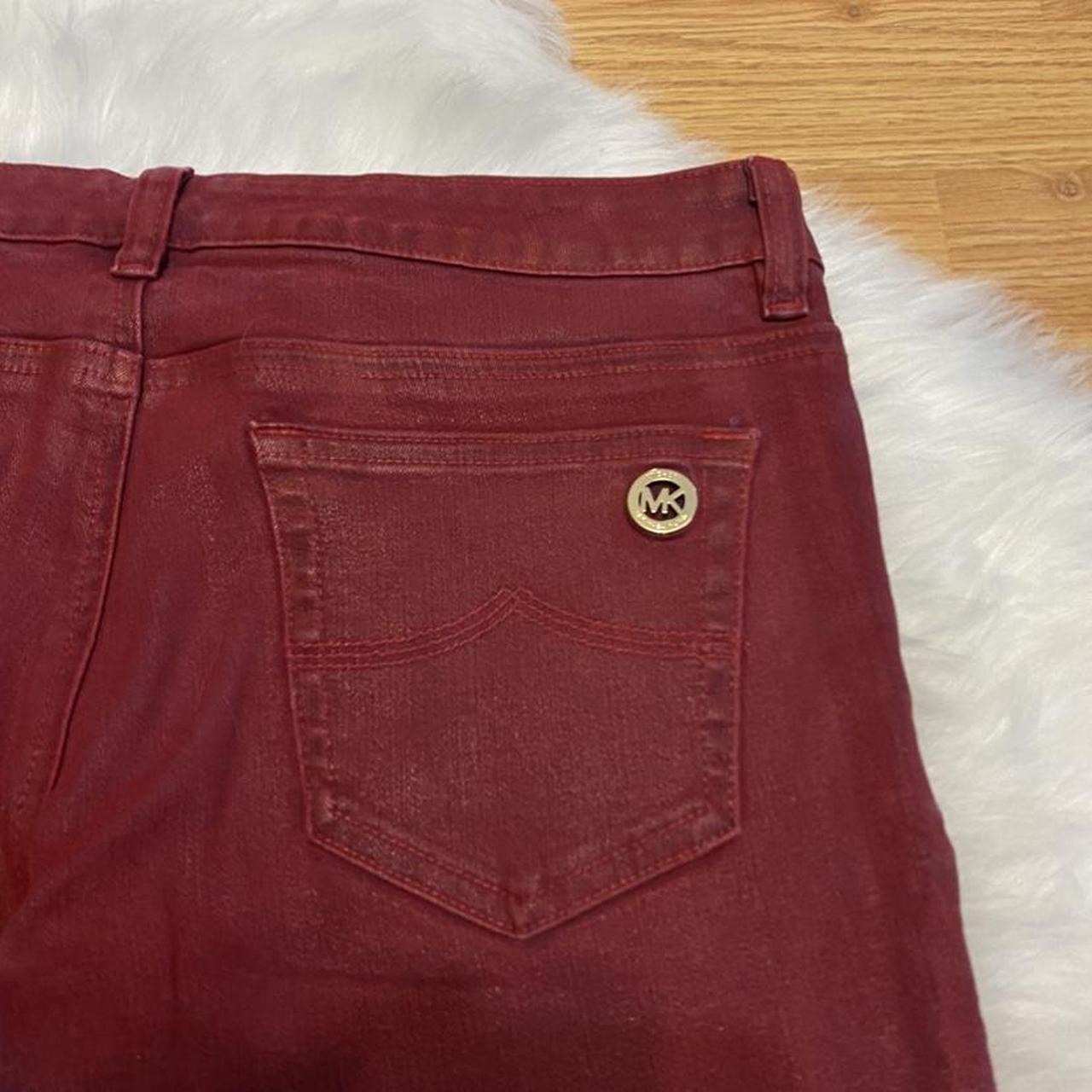 Michael kors shop jeans red