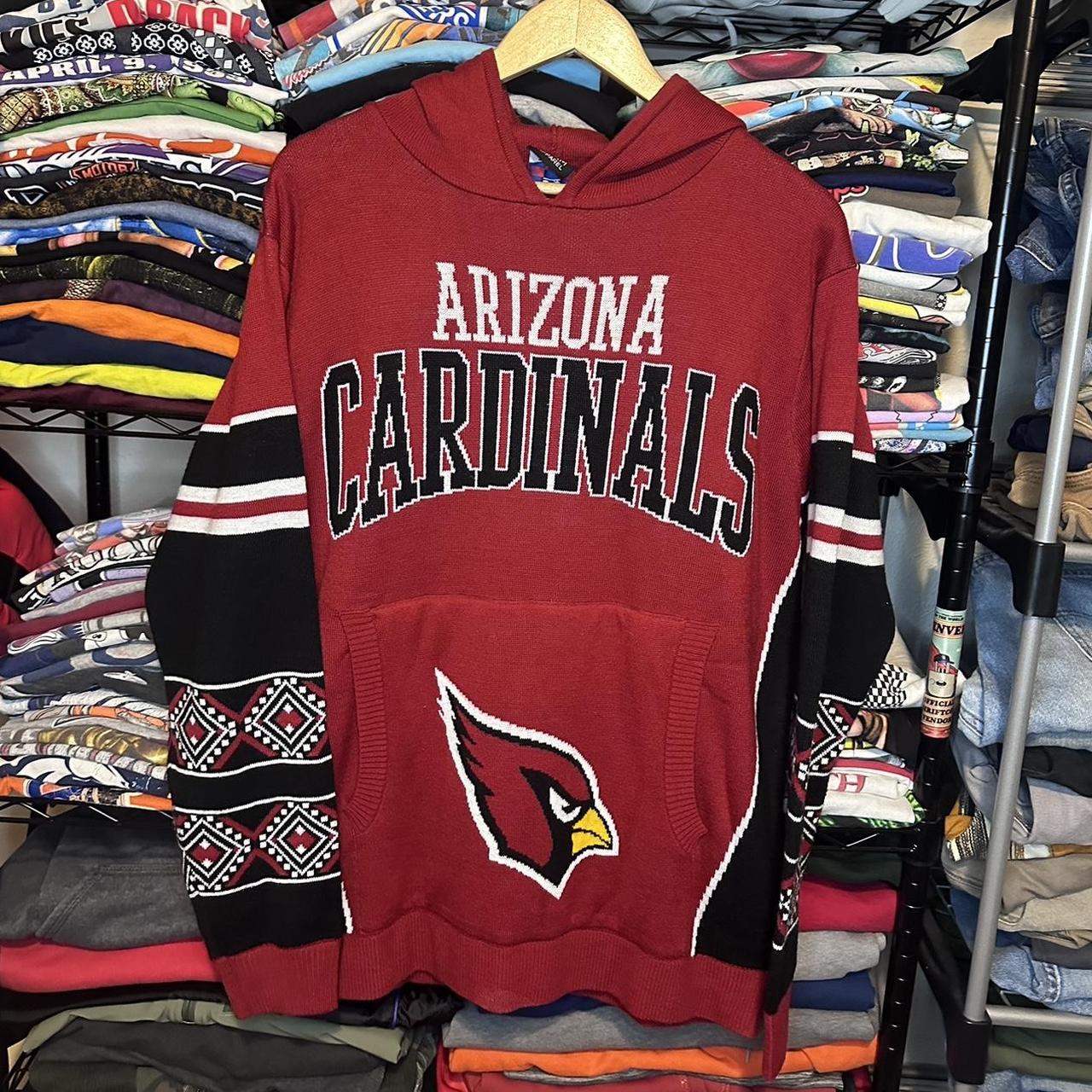 NFL Arizona Cardinals Football Knit Like Hoodie Depop