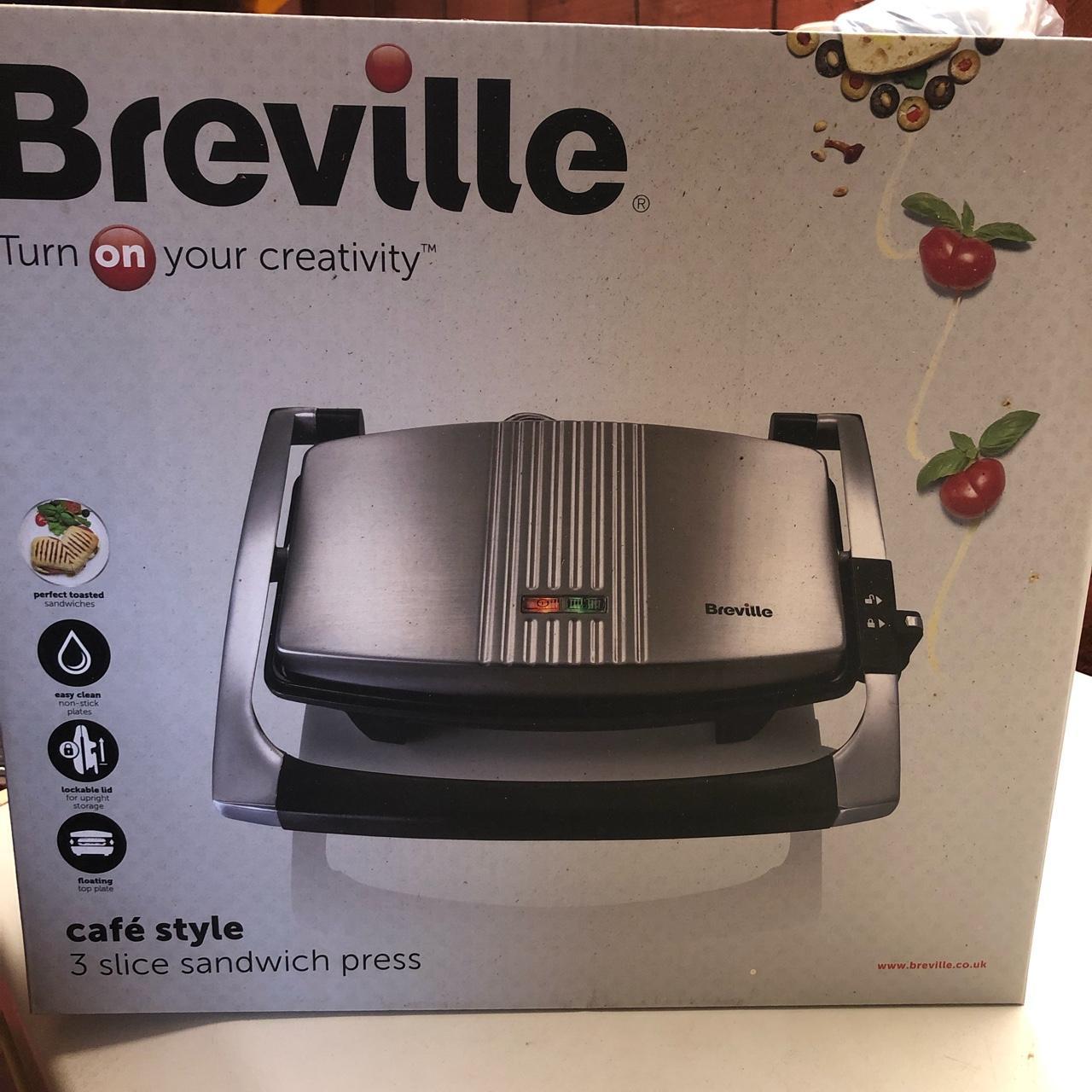 Breville Slice Sandwich Press Only used Depop