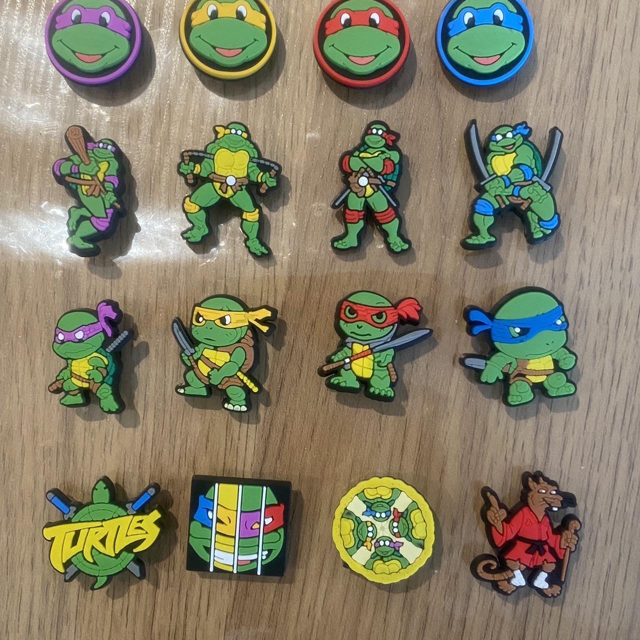 Teenage Mutant Ninja Turtles croc charms - Depop