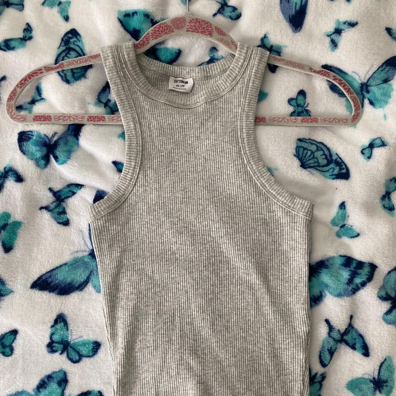 Cotton On Women's Grey Vest Depop