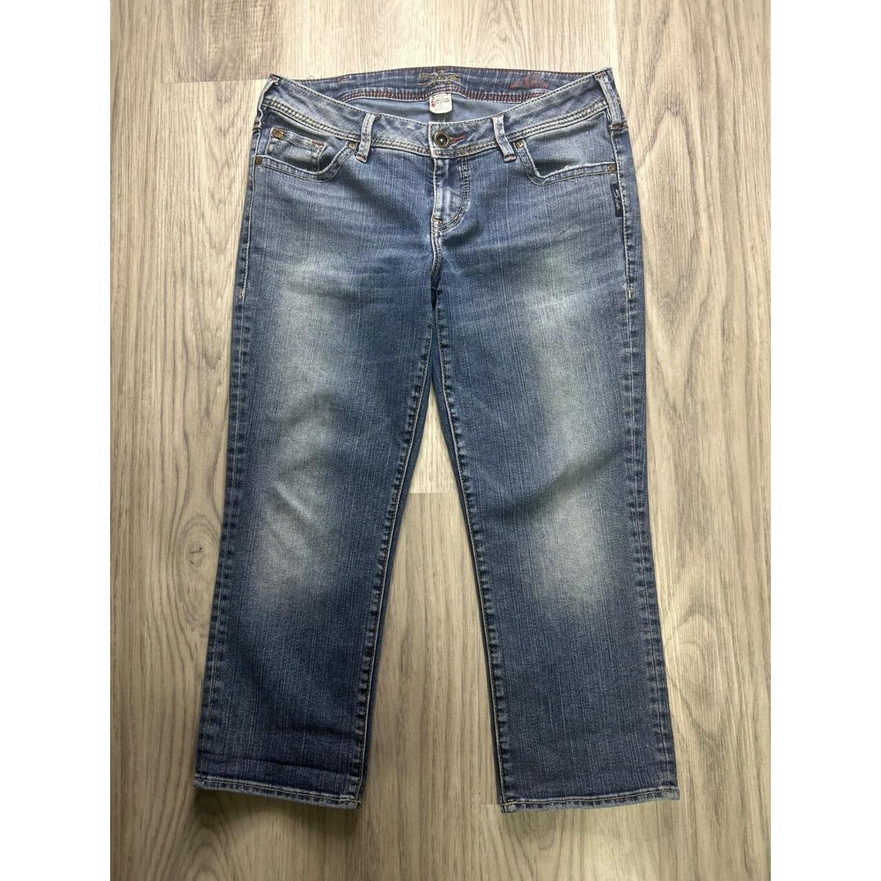 Silver Jeans Co. Women's Slim Capri Jeans - Blue … - image 1