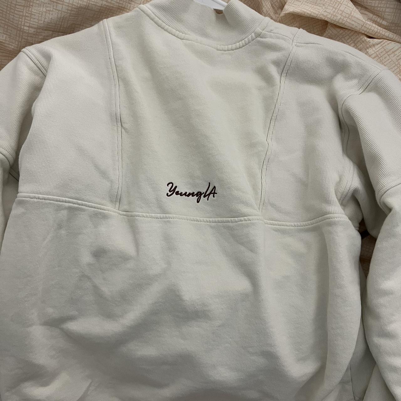 Youngla for her W504 THROWBACK PULLOVER - Depop
