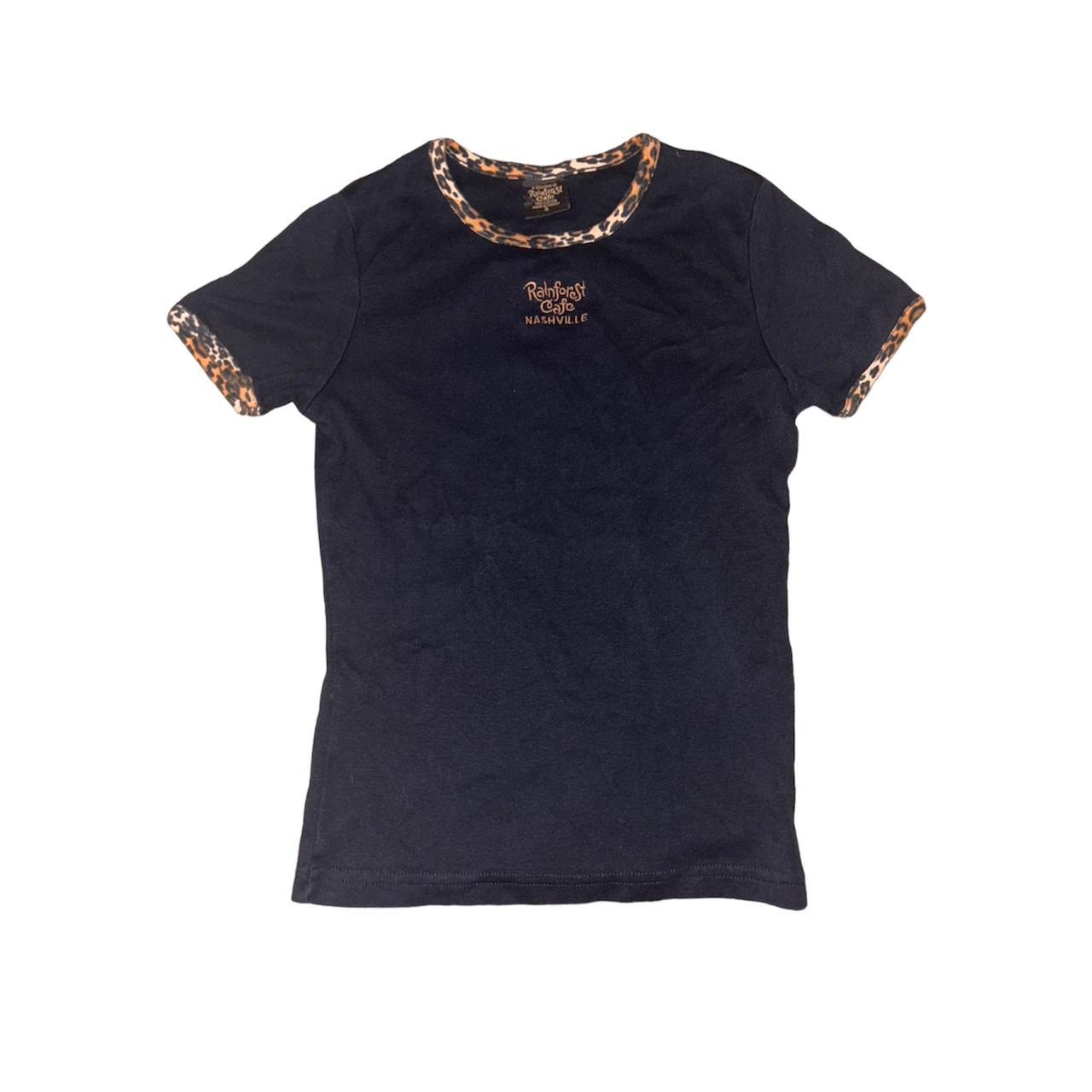 Brandy Melville Women's Black Crop-top | Depop