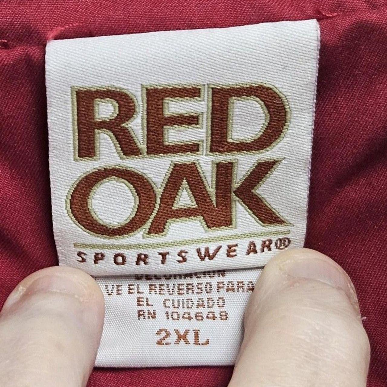 Source Unknown Men's Shacket Jacket - Red/White -… - image 5