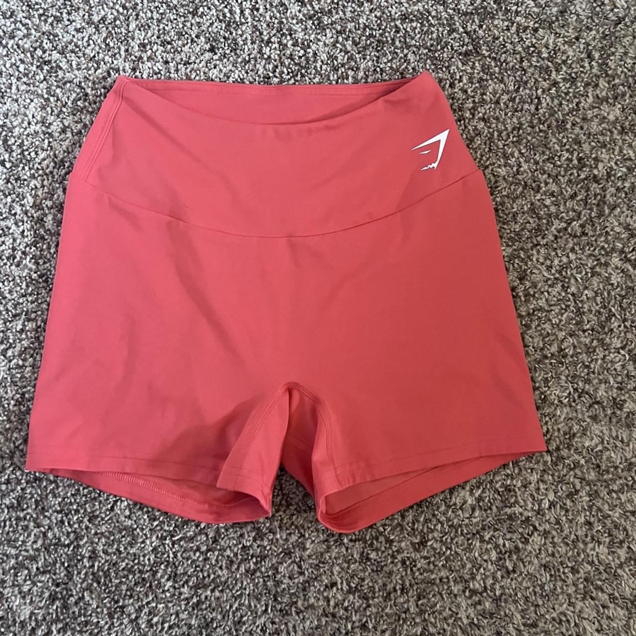 Gymshark Women's Orange Shorts | Depop