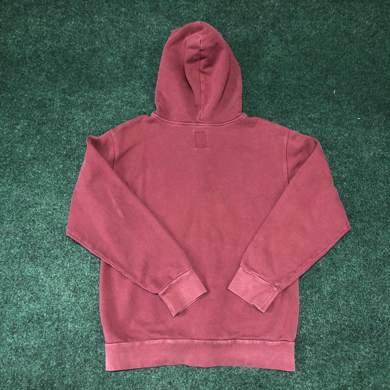 Dickies Men's Burgundy and Red Hoodie | Depop