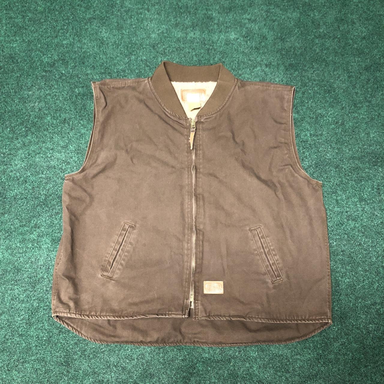 Men's Brown Gilet | Depop