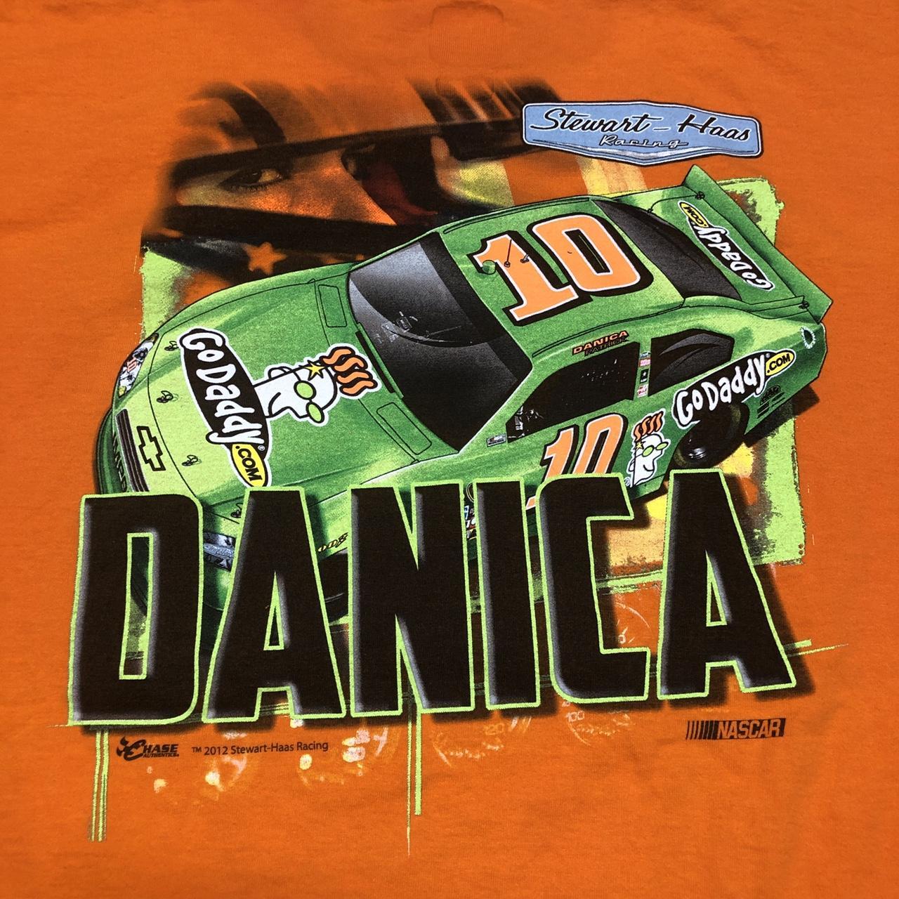 Danica Patrick Nascar Racing T Shirt Double Sided Depop