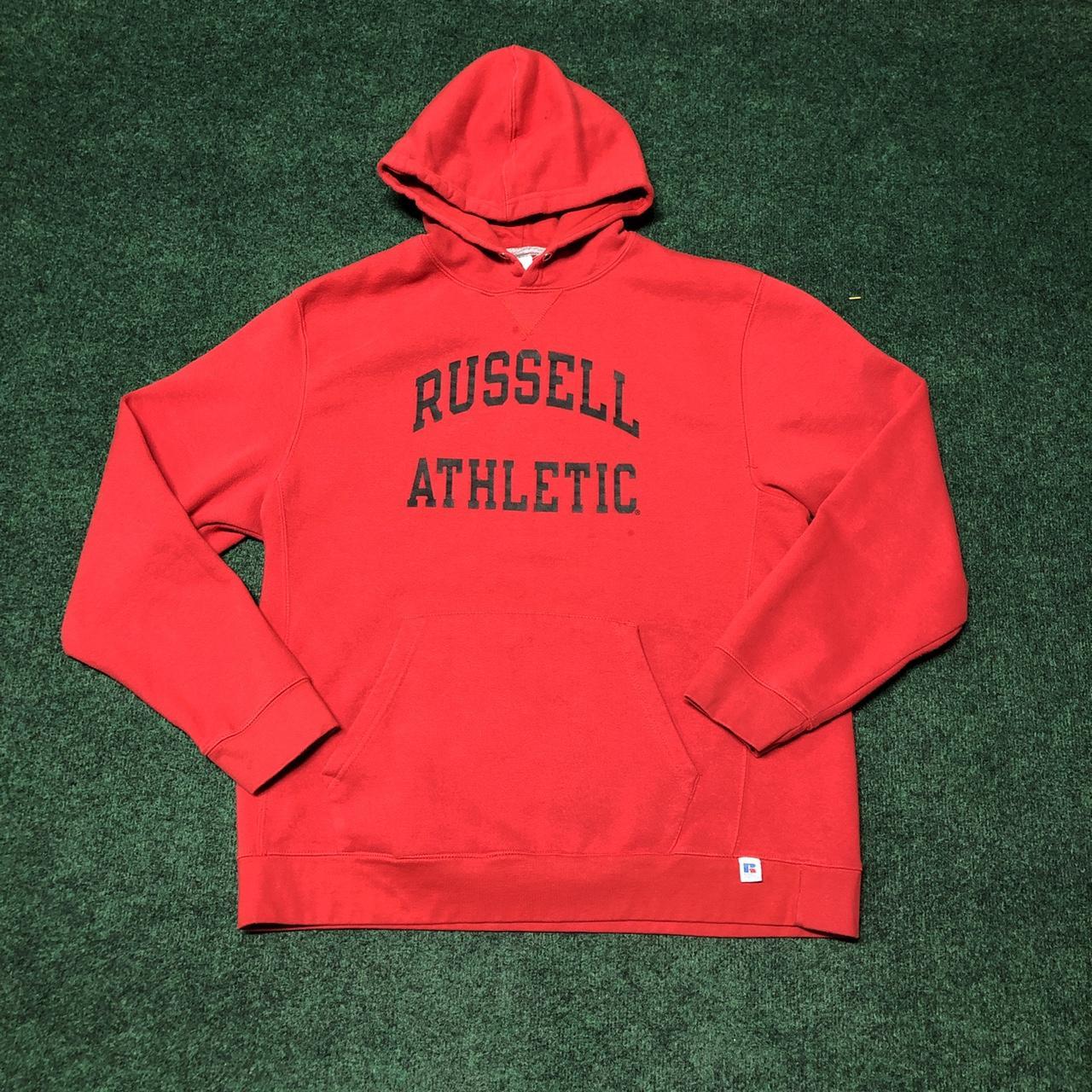 Russell athletic 2025 red hoodie