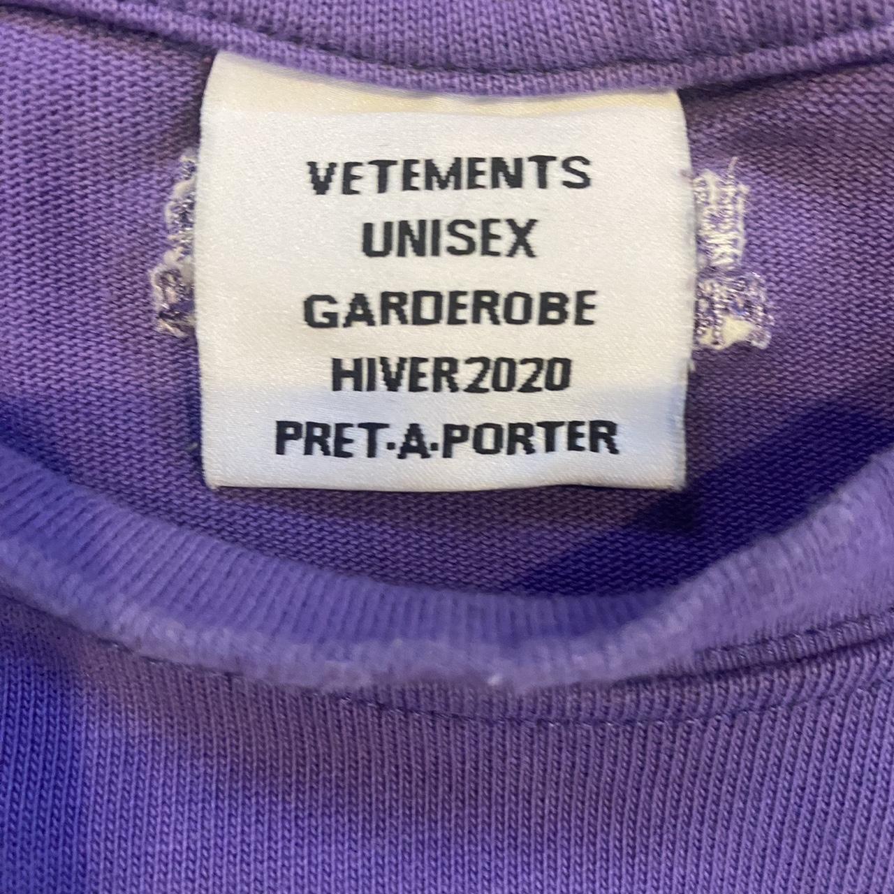 Vetements milka t shirt hot sale