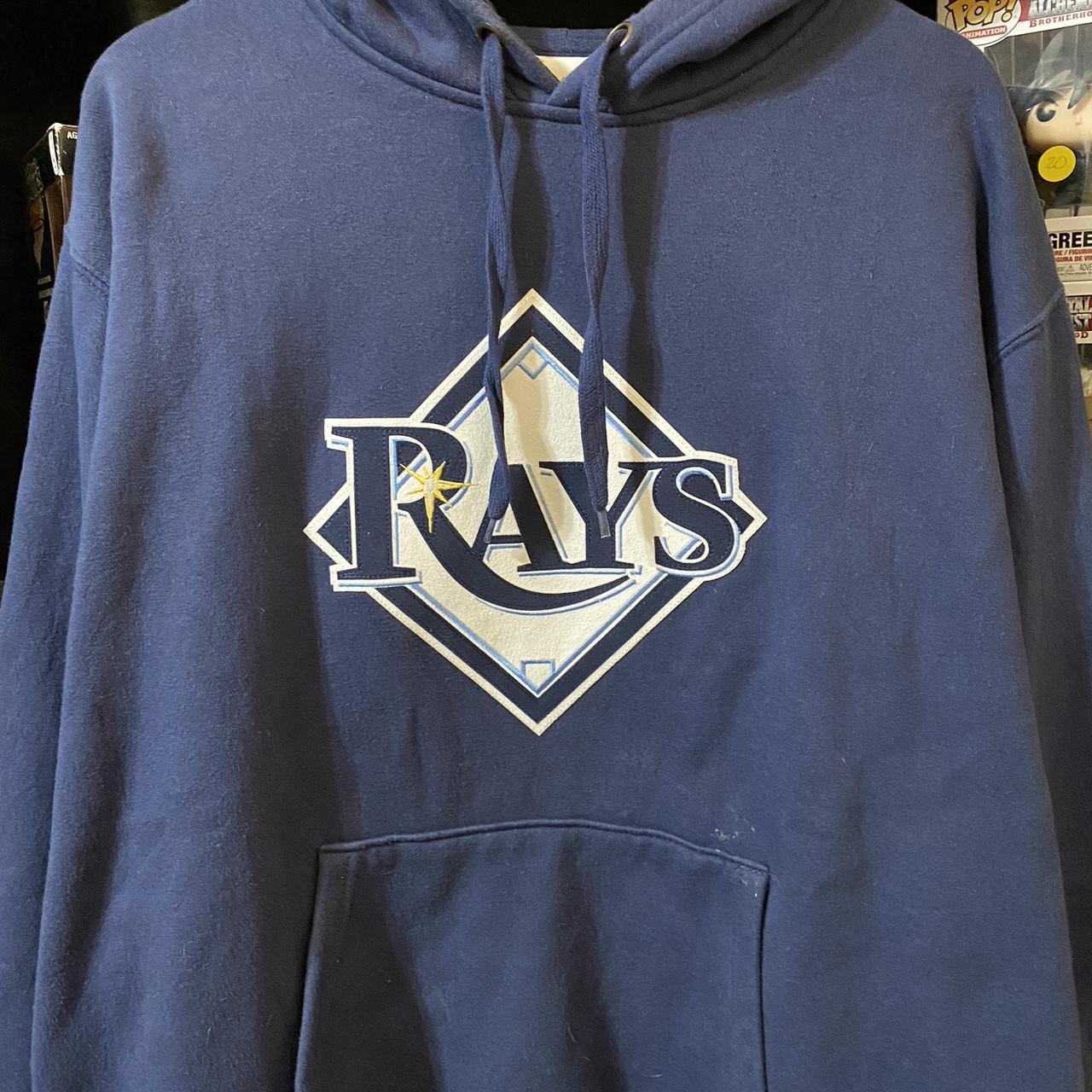 VINTAGE 2000 TAMPA BAY RAYS HOODIE SIZE:... - Depop