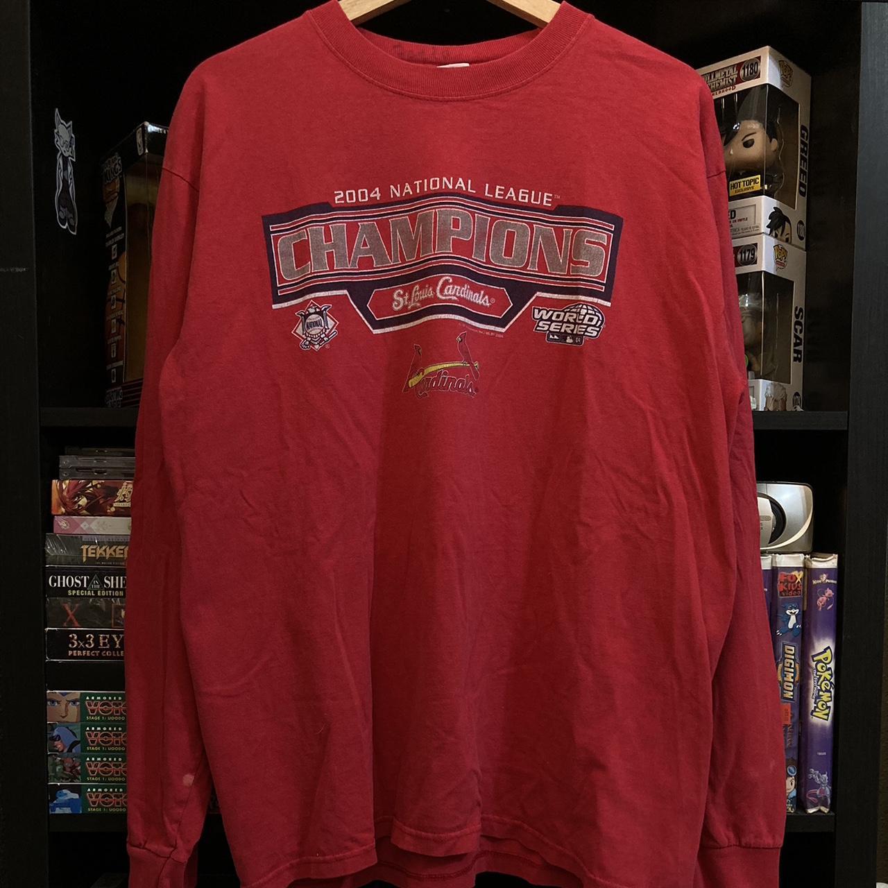 MLB Men's Sweatshirt - Red - L