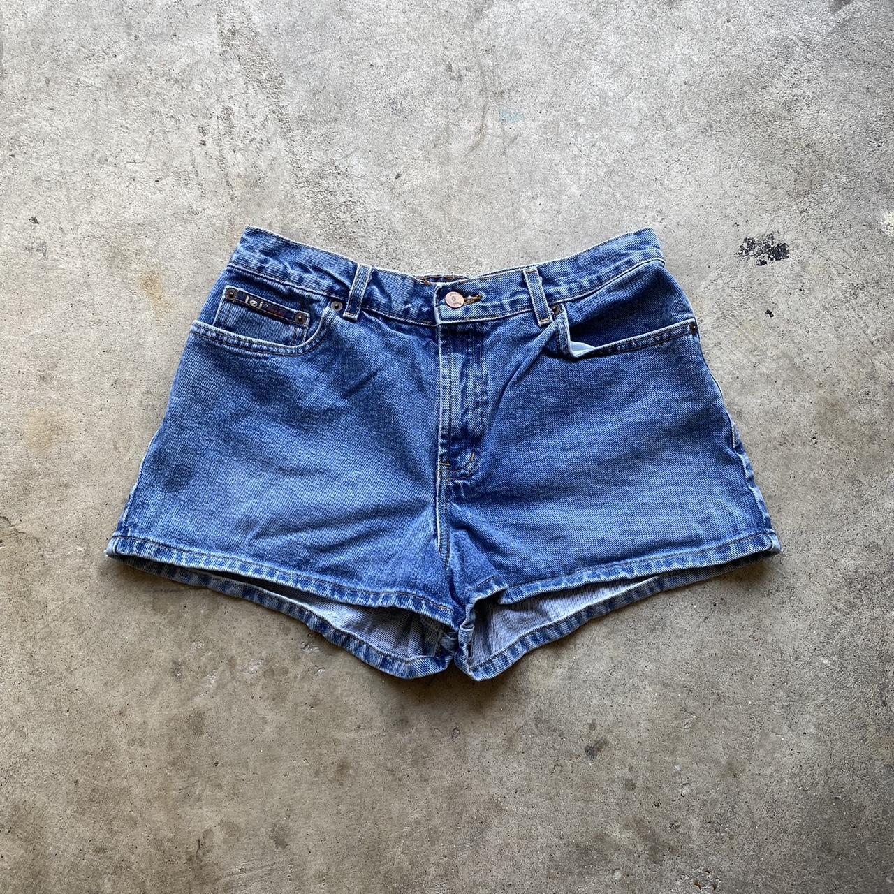 Denim shorts-y2k - Depop