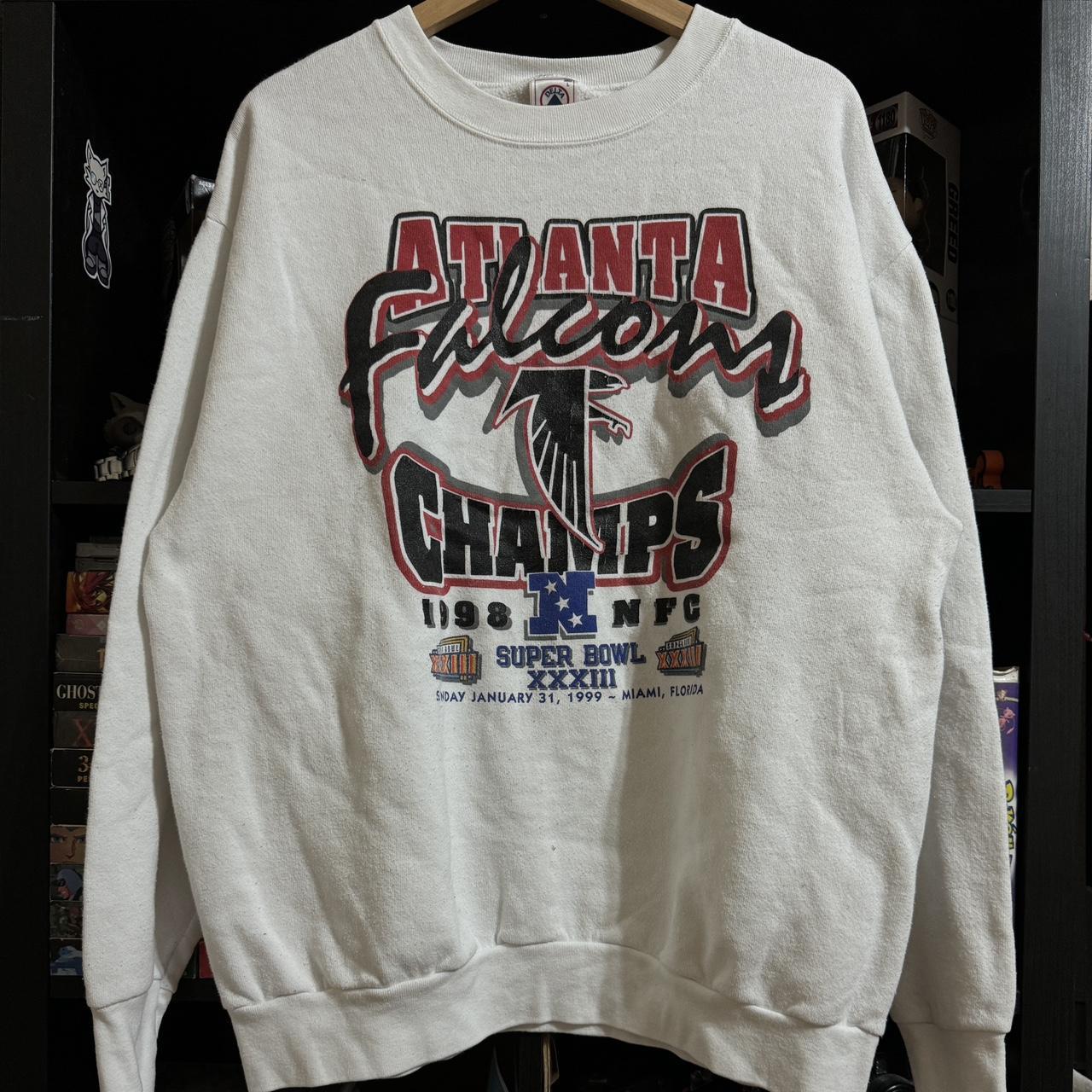 Men's Atlanta Falcons Graphic Crew Sweatshirt, Men's Tops