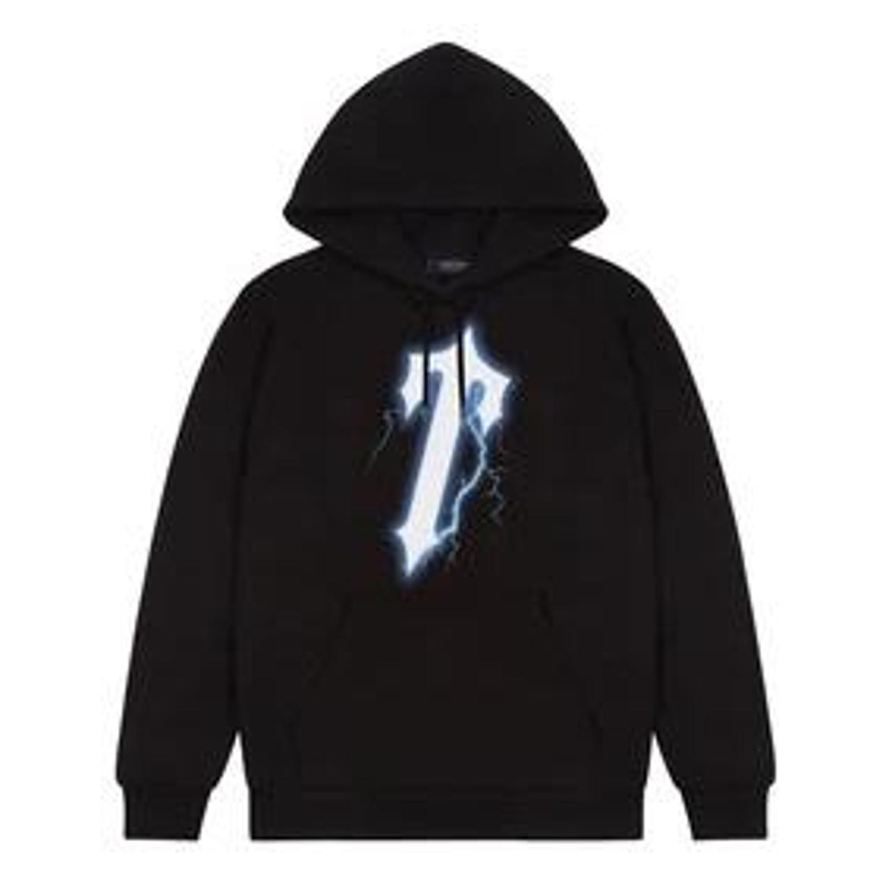 Trapstar Men's Black Hoodie Depop