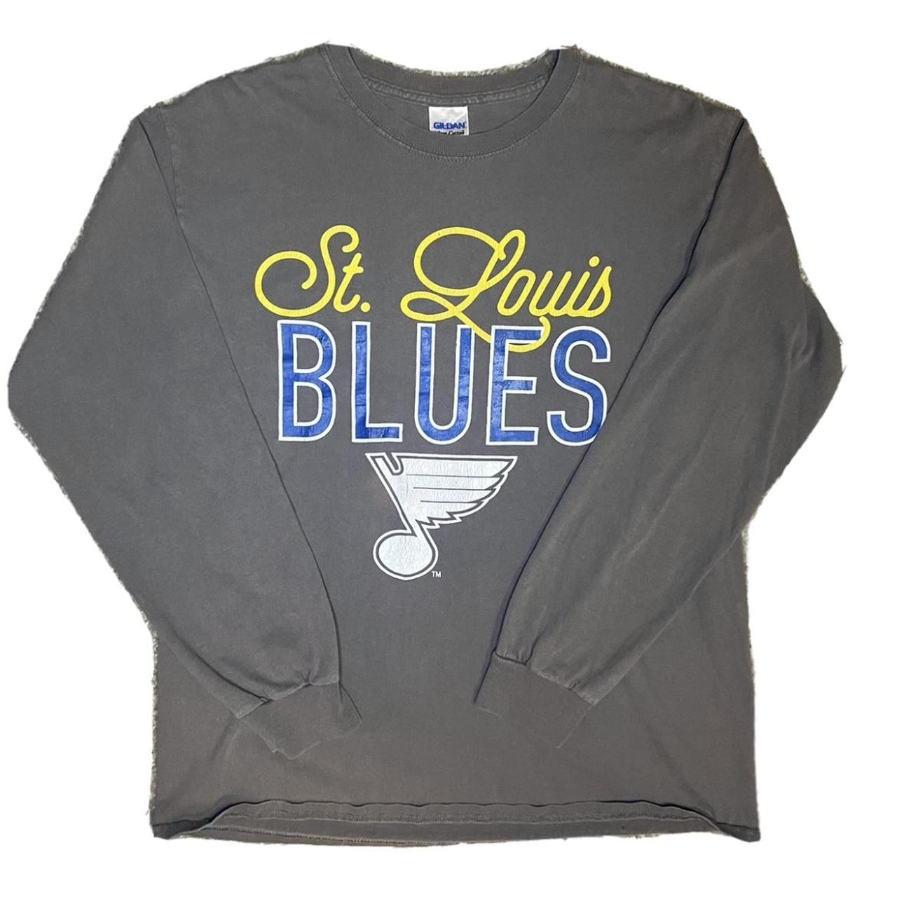 NHL ST. Louis Blues hockey performance shirt Sz M mens - Depop