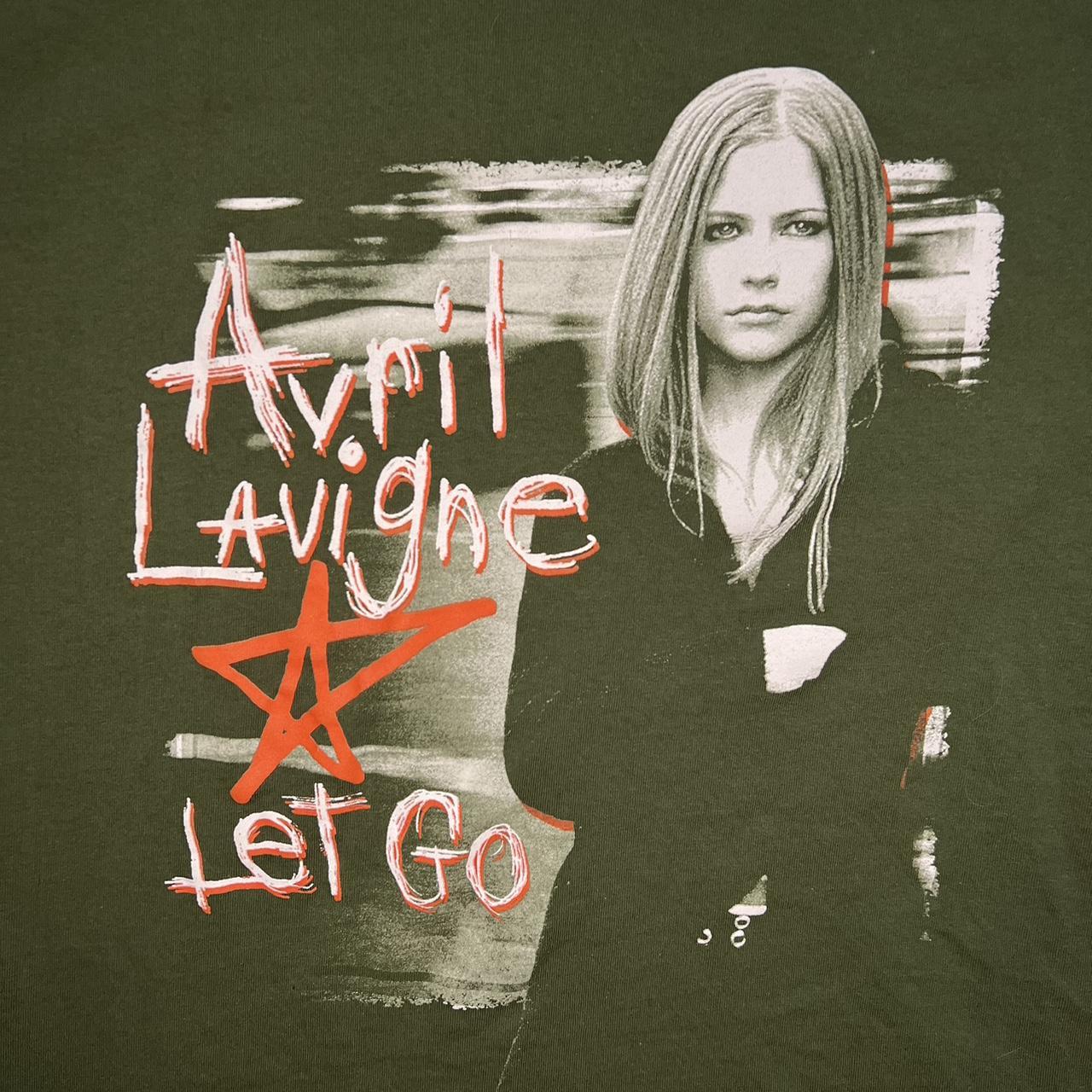 Avril Lavigne Let Go 20th Anniversary Shirt Size L ... - Depop