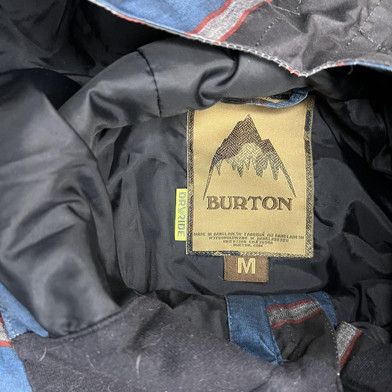 Burton Dryride Hooded Men's Size Medium MTN DEW Ski... - Depop