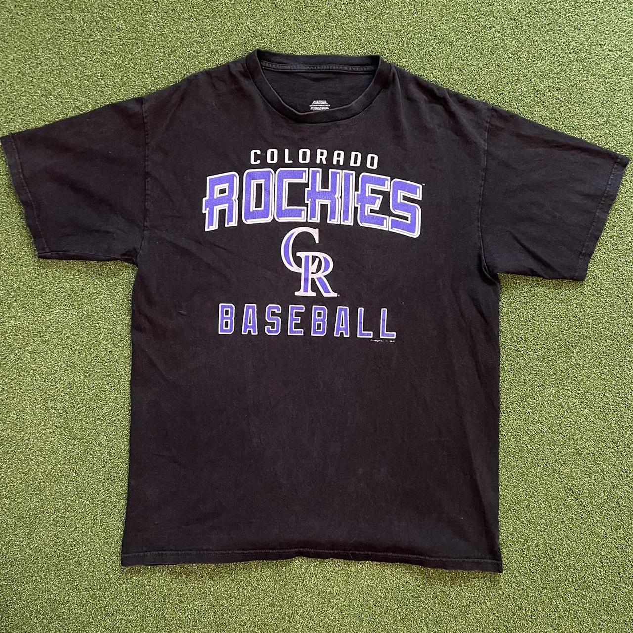 Purple Colorado Rockies baseball tee ⚾️ 9/10 - Depop