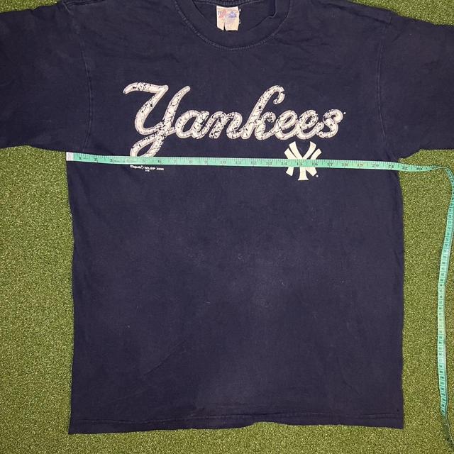 Vintage 2000 New York Yankees T-Shirt Majestic Collection Large Baseball EXC