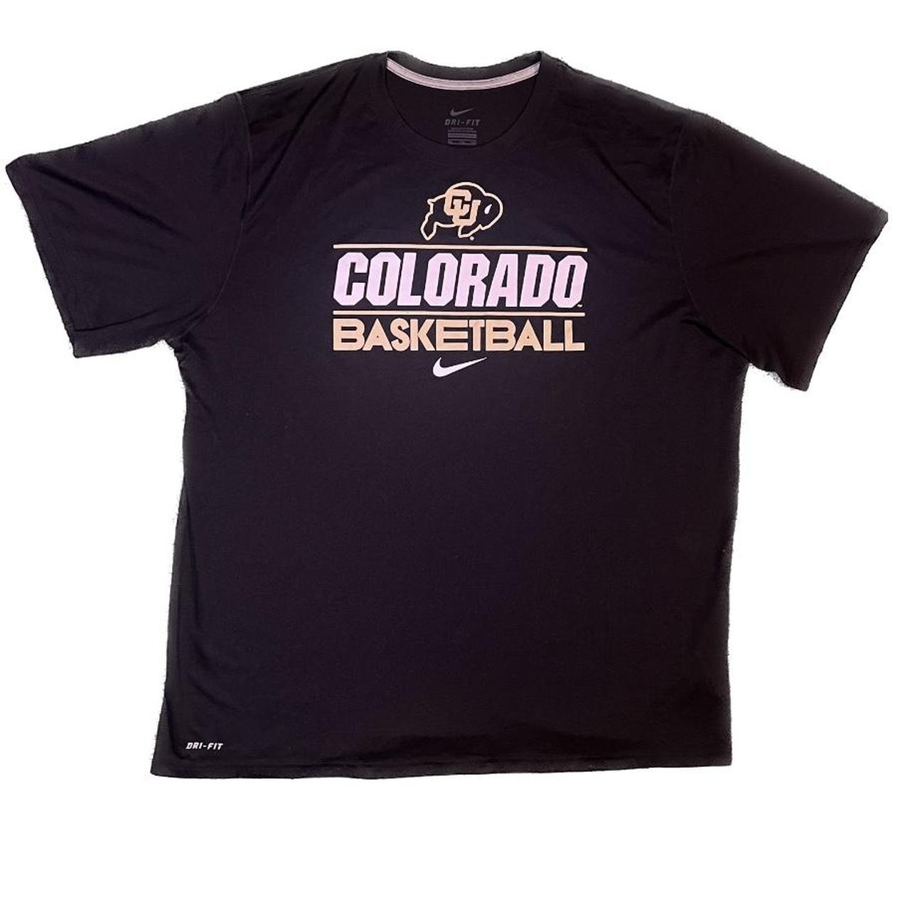 University Of Colorado Buffaloes Basketball Nike Depop   P0 