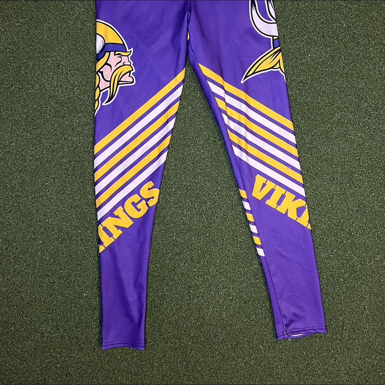 Minnesota Vikings sweatpants Purple & Yellow - Depop