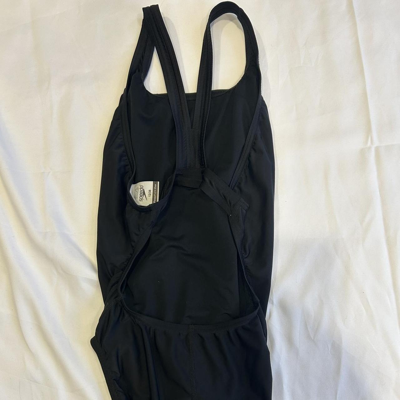 Speedo Women's Black Swimsuit-one-piece | Depop