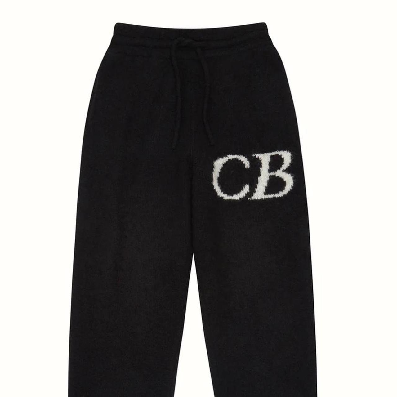 cole buxton cb logo knit pants size xs sold out... - Depop