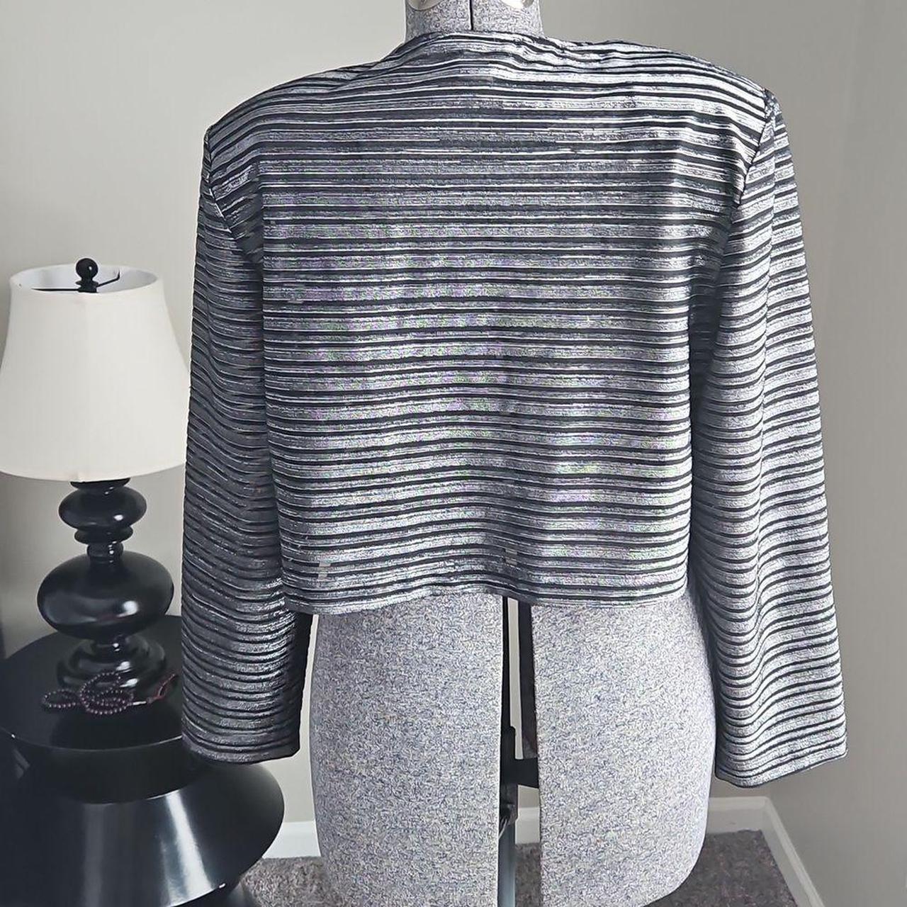 Source Unknown Women's Party Jacket - Silver/Blac… - image 3