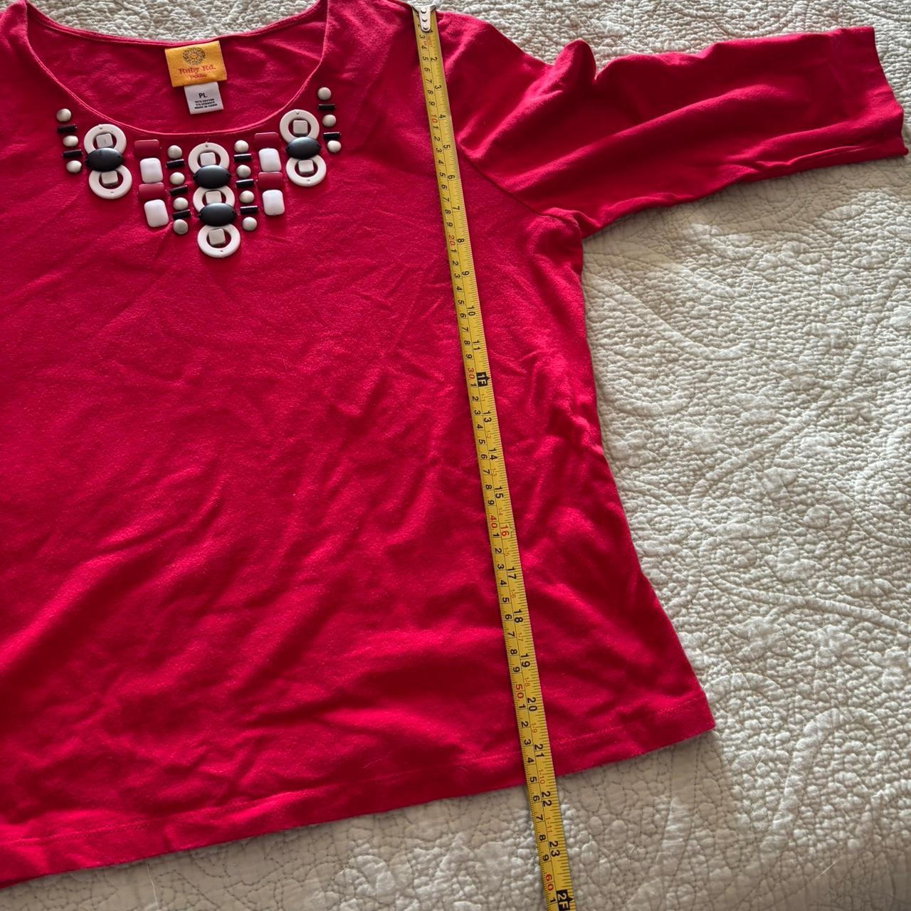 Ruby Rd. Women's Blouse - Red/Pink - L – Ruby Rd.… - image 4