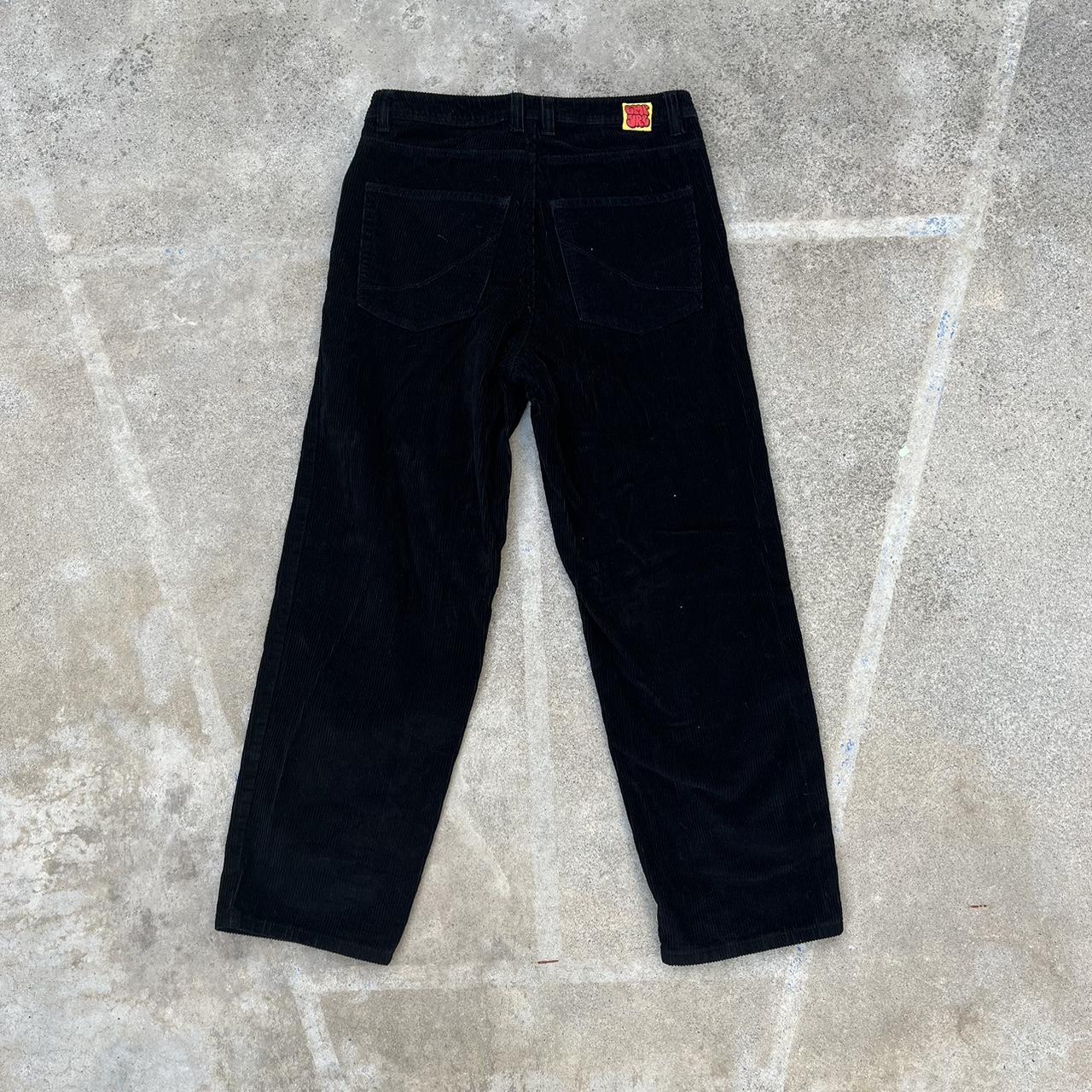 black empyre corduroy pants waist 32’ inseam... - Depop