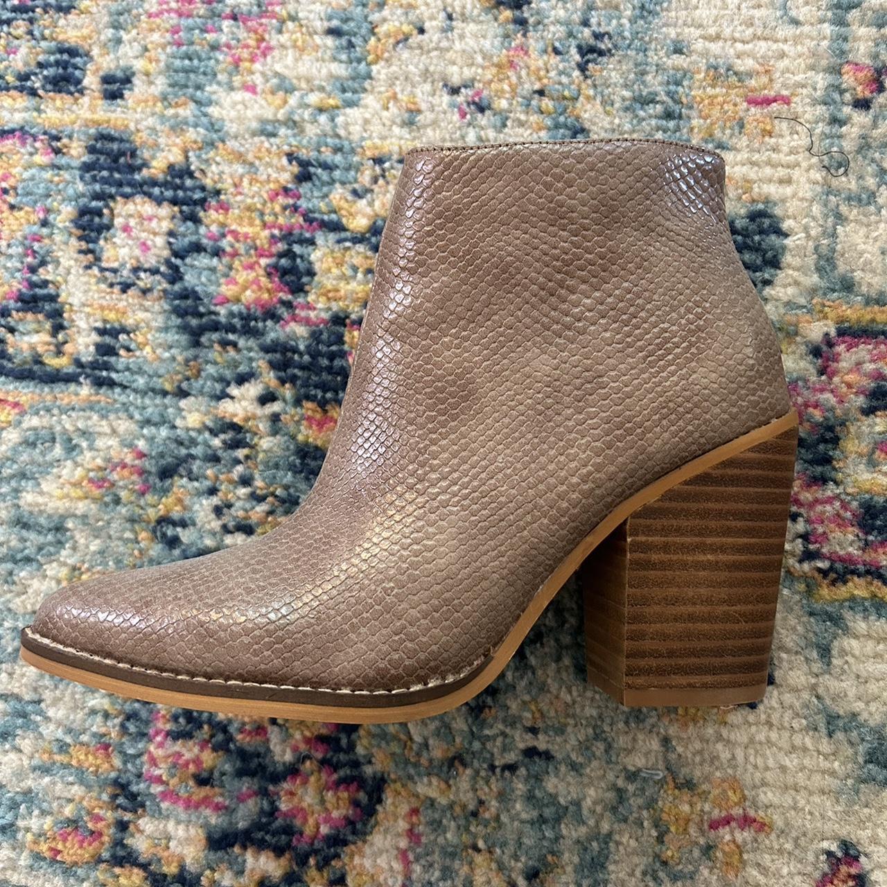 Target hotsell snakeskin boots