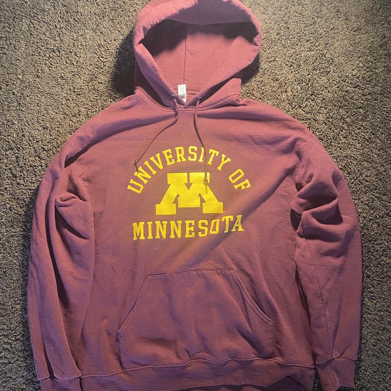 University Of Minnesota Hoodie 🍷 Size XL(Fits Like... - Depop