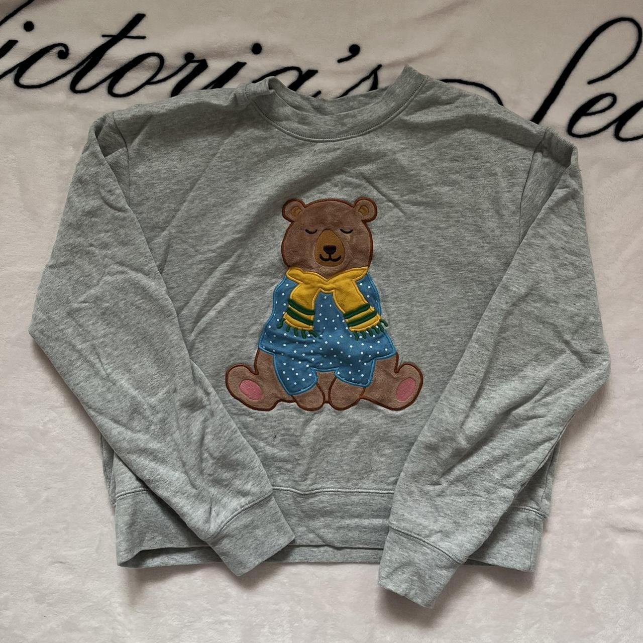 Cath Kidston bear jumper Worn once Size UK S Auto... Depop