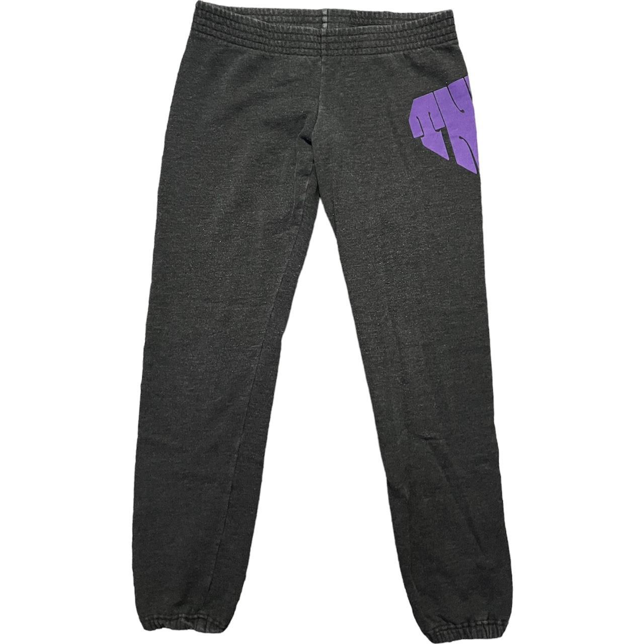 🩶00's Tna sweatpants💜 ☆Cute dark grey joggers Depop