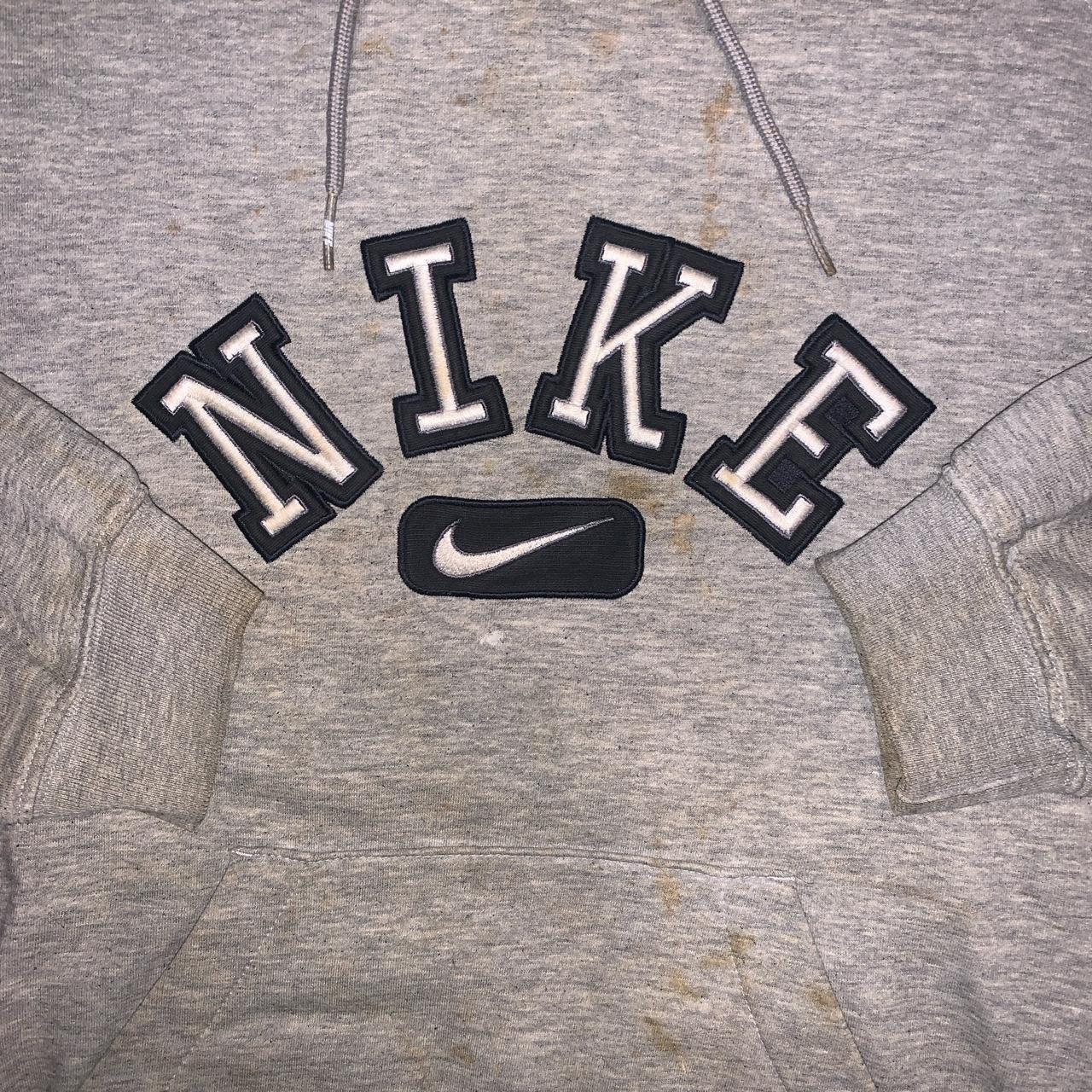 Vintage 90s/y2k Nike center swoosh embroidered arch | Depop