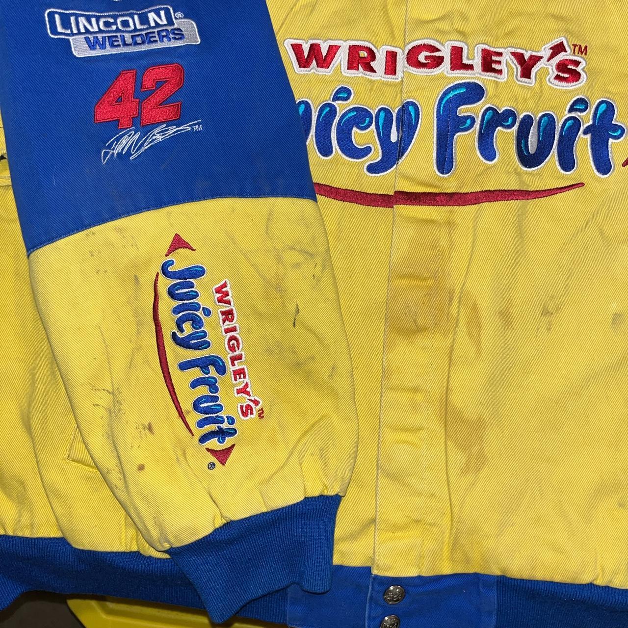 Vintage 90s NASCAR Wrigley’s Juicy Fruit candy