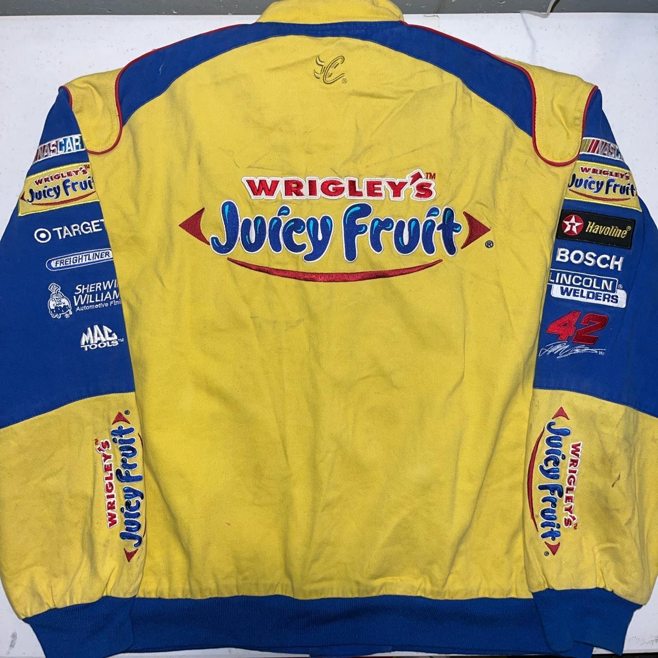 Vintage 90s NASCAR Wrigley’s Juicy Fruit candy