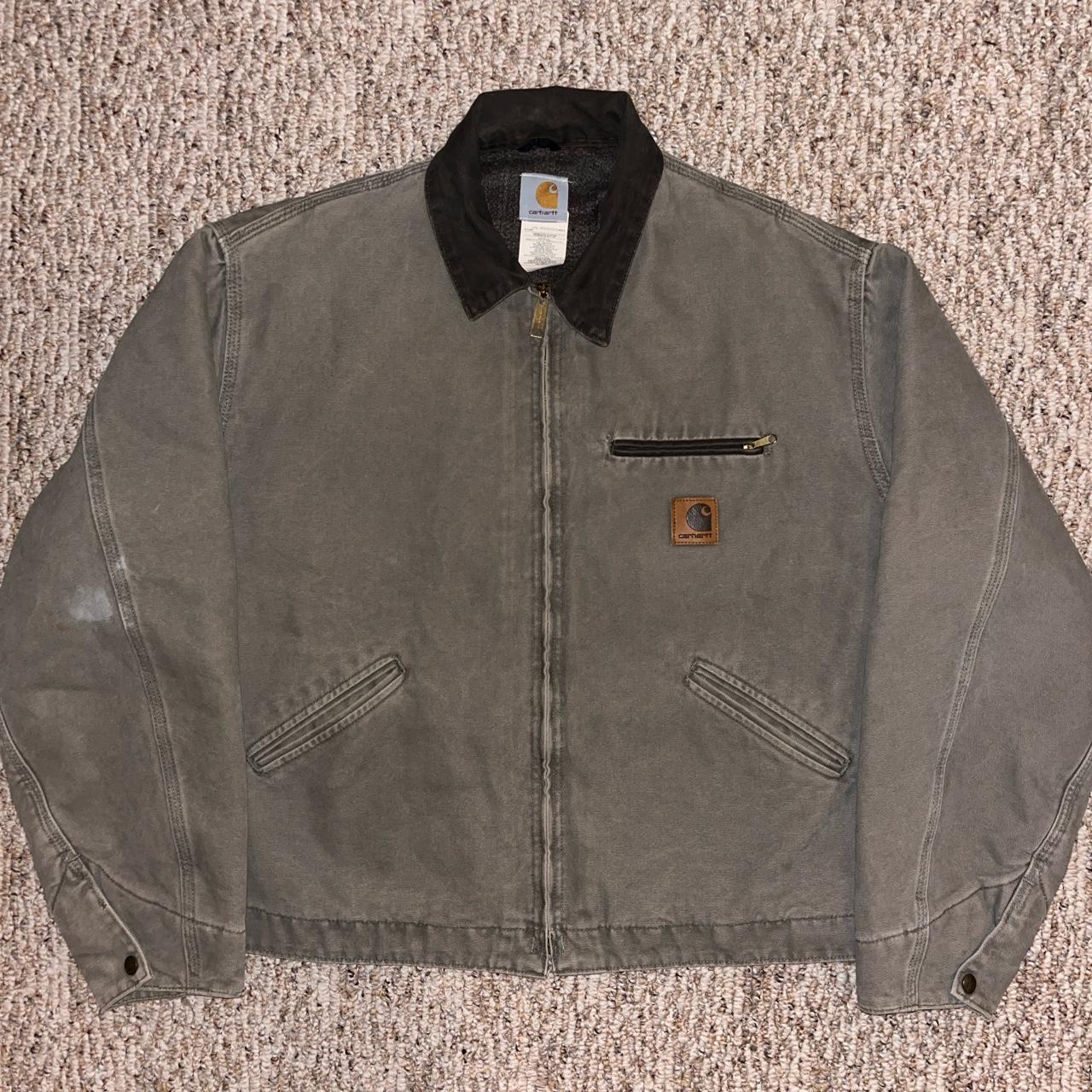 Rare vintage 90s Carhartt desert dark grey black...