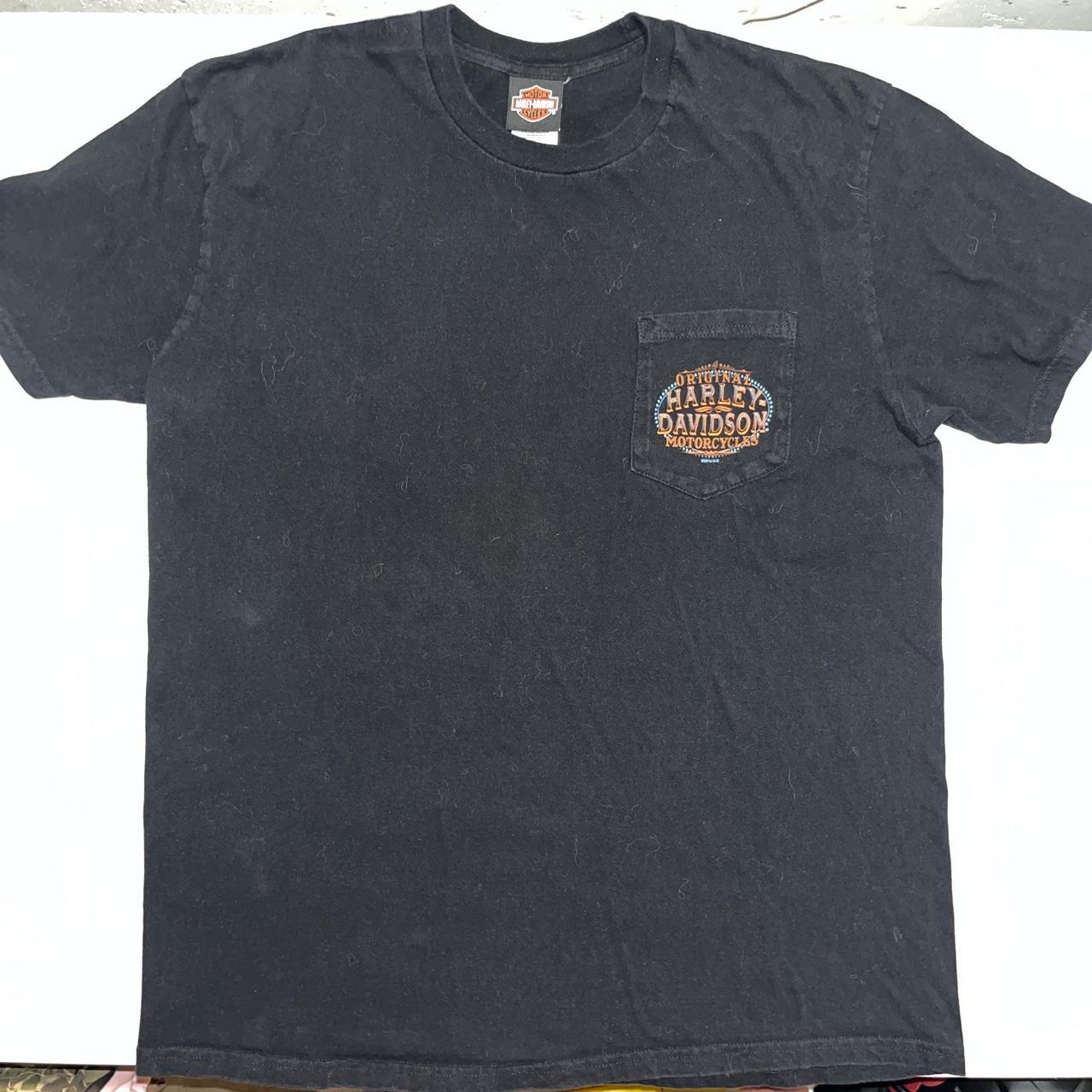 Vintage y2k Harley Davidson voodoo skull poker ace | Depop