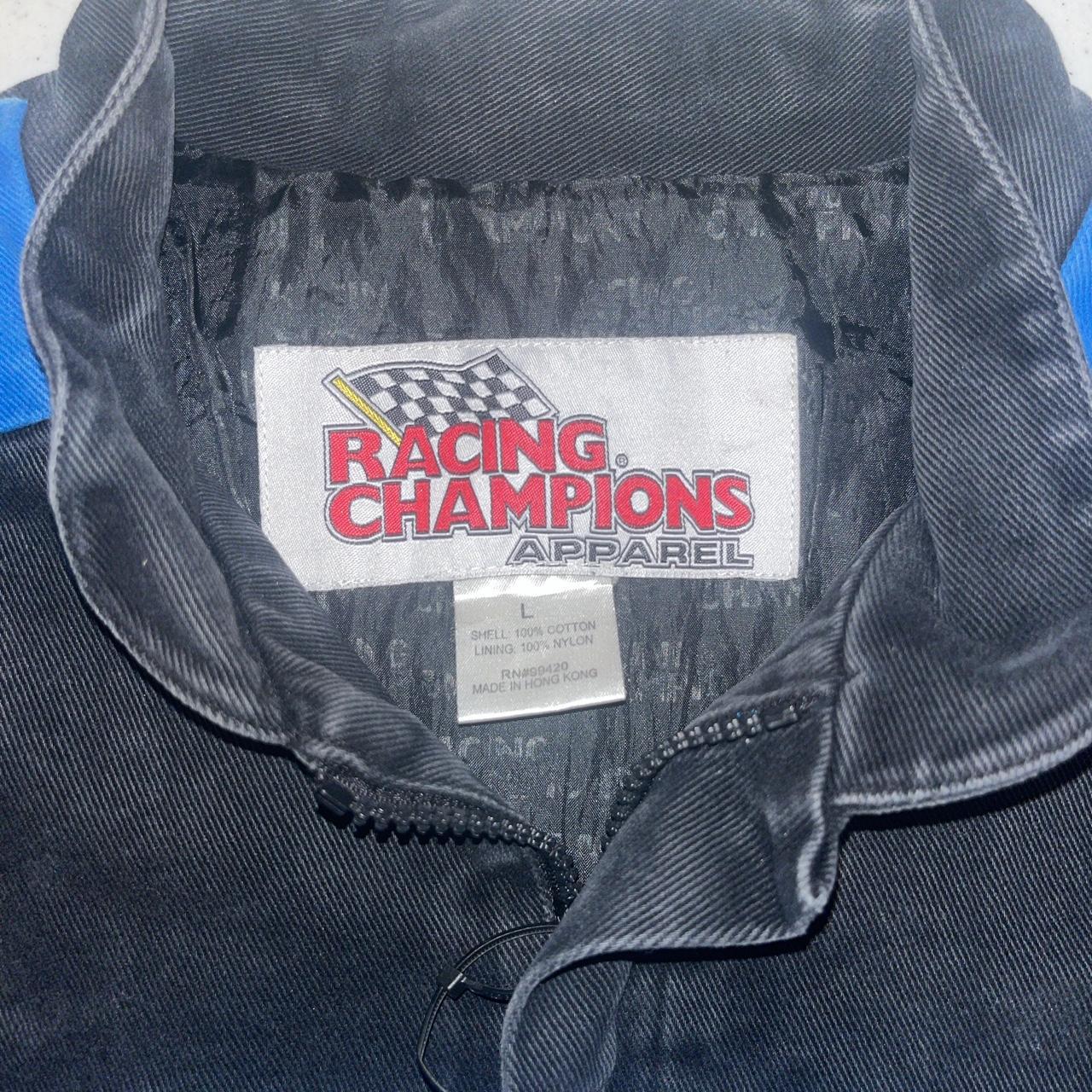 Vintage 90s NASCAR Champions Ford Racing patched | Depop