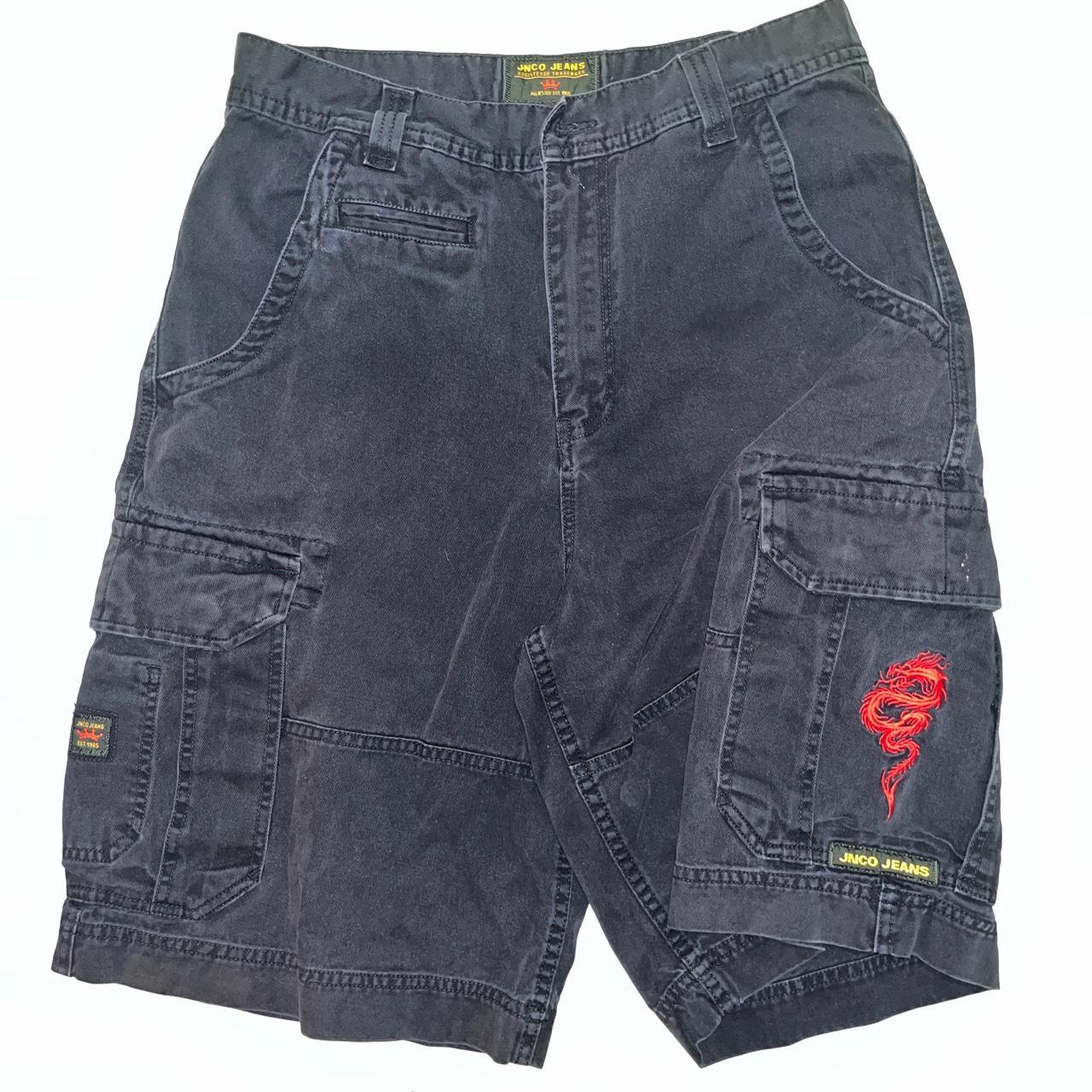 Vintage 90s JNCO jeans wide leg skate crown red | Depop