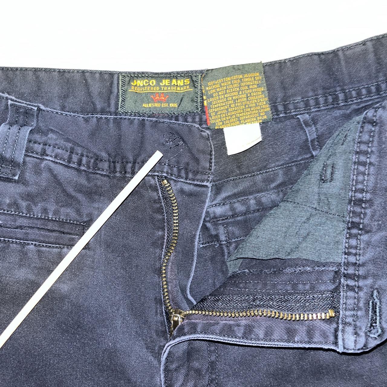 Vintage 90s JNCO jeans wide leg skate crown red | Depop