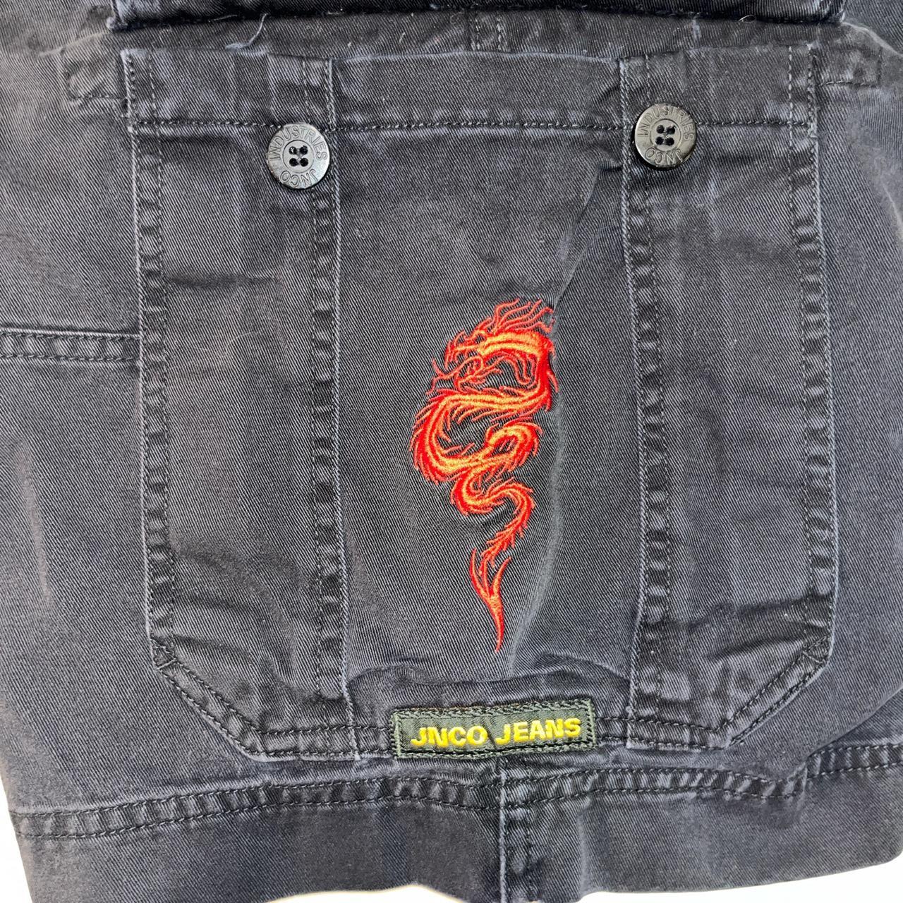 Jnco Jeans Red Dragon Jeans Vintage 90s JNCO Jeans Wide Leg Skate