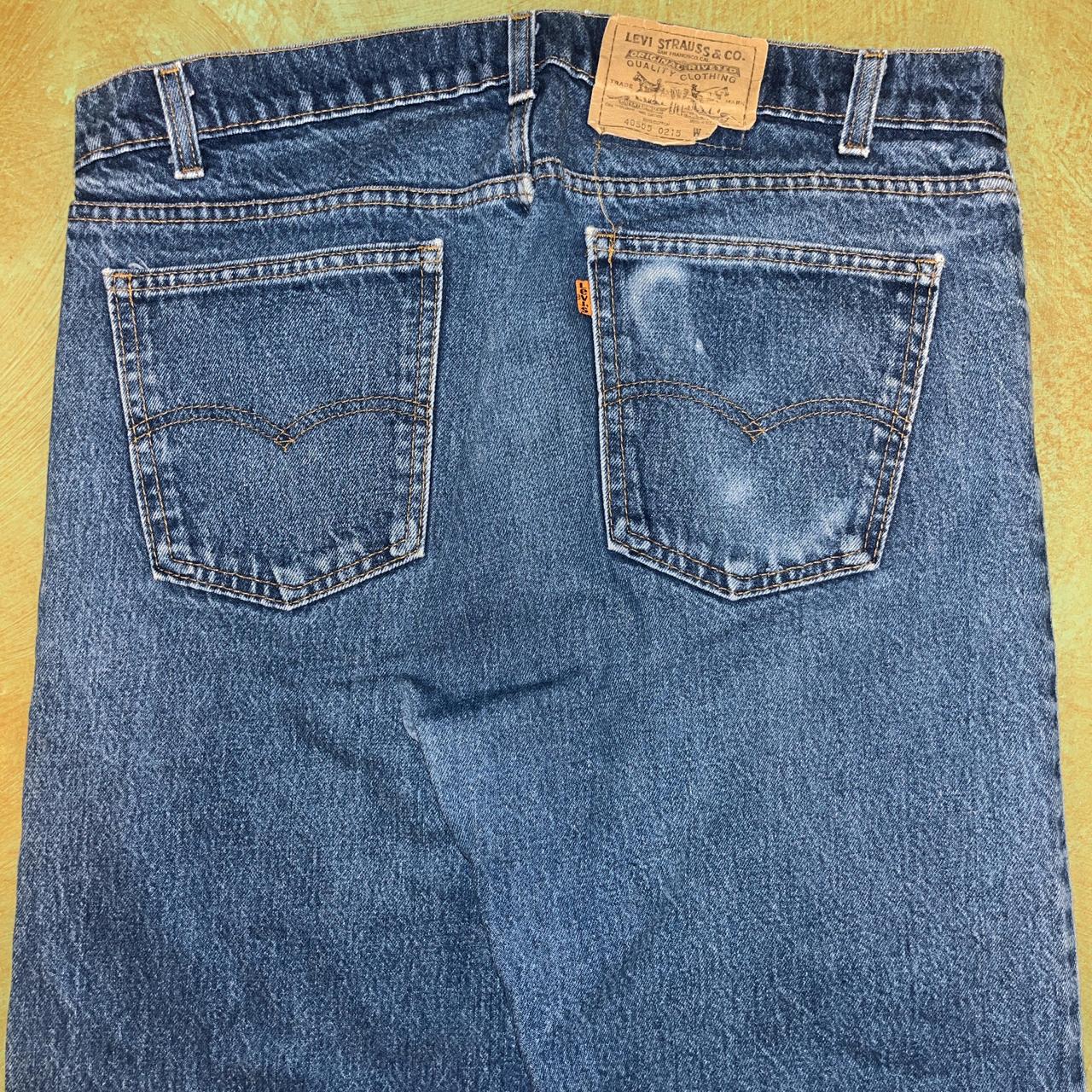 Levi’s 505 straight leg jeans vintage orange tab popular USA