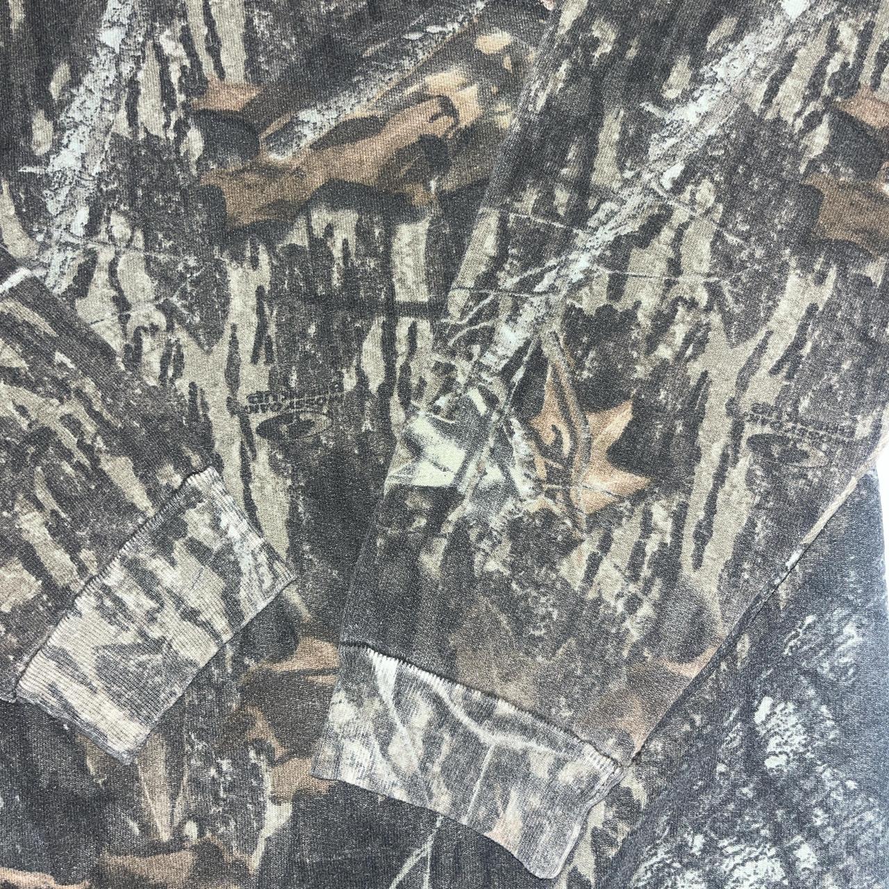 Vintage 90s Jerzees Outdoors Mossy Oak break up real | Depop