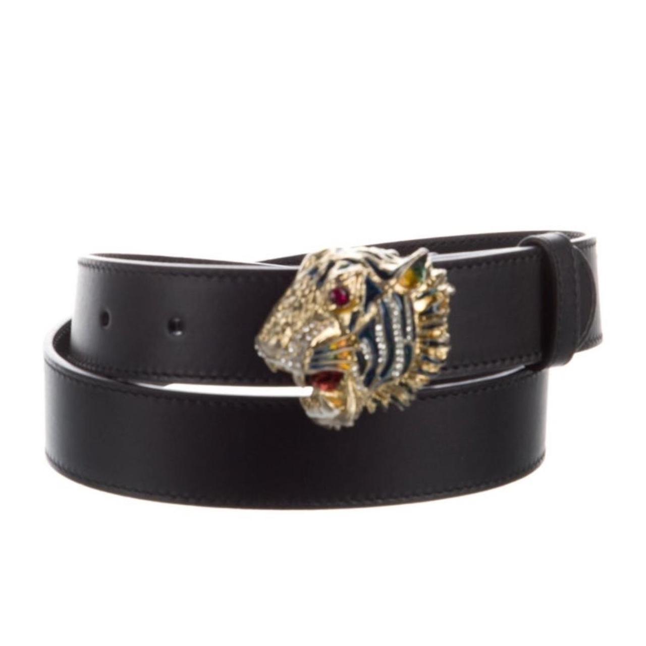 Gucci feline head fashion belt